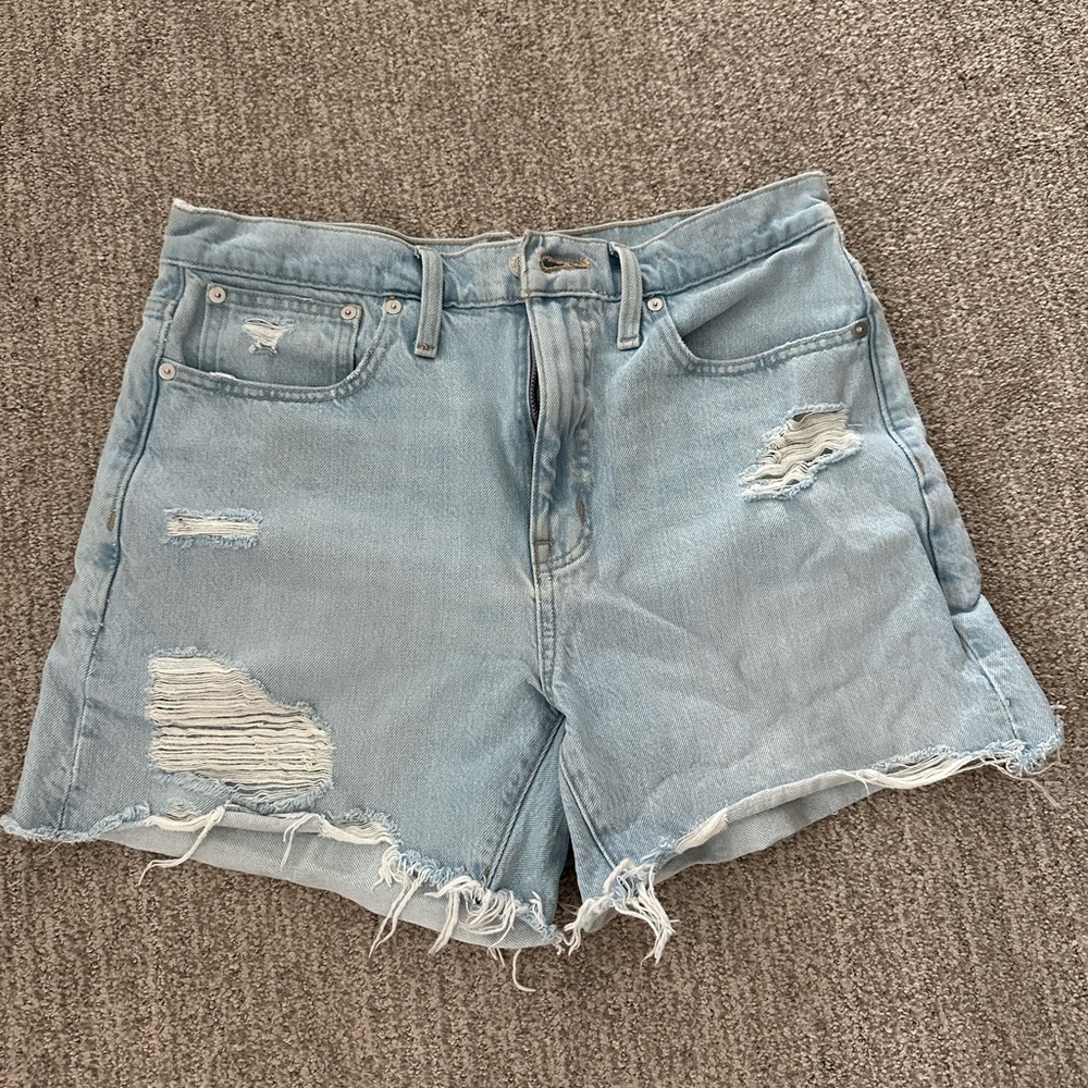 Madewell Relaxed Mid Length Denim Shorts